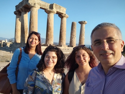 Επίσκεψη Μανώλη Μάκαρη στην Αρχαία Κόρινθο, αναγκαία η δημιουργία ενιαίας πολιτιστικής διαδρομής για την Πελοπόννησο